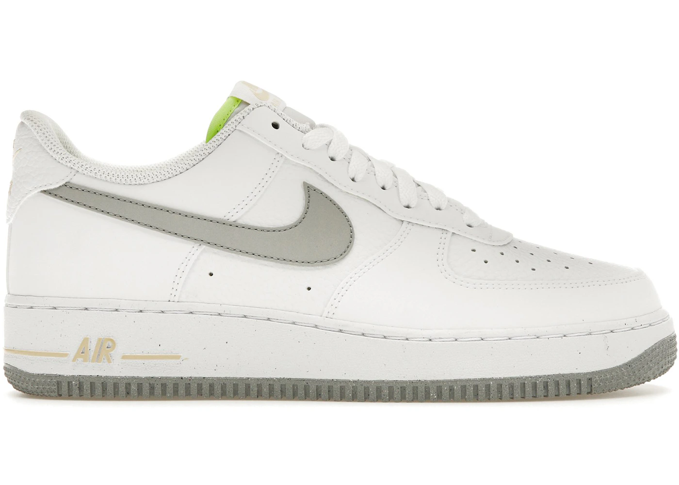 Nike Air Force Low '07 Next Nature White Wolf Grey Volt Men's
