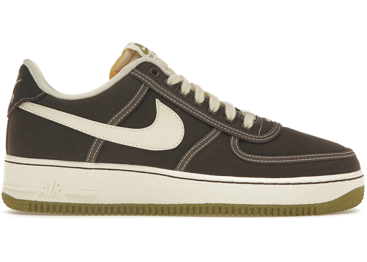 Nike Air Force 1 Low '07 PRM Canvas Baroque Brown Men's - CI9349-201 - US