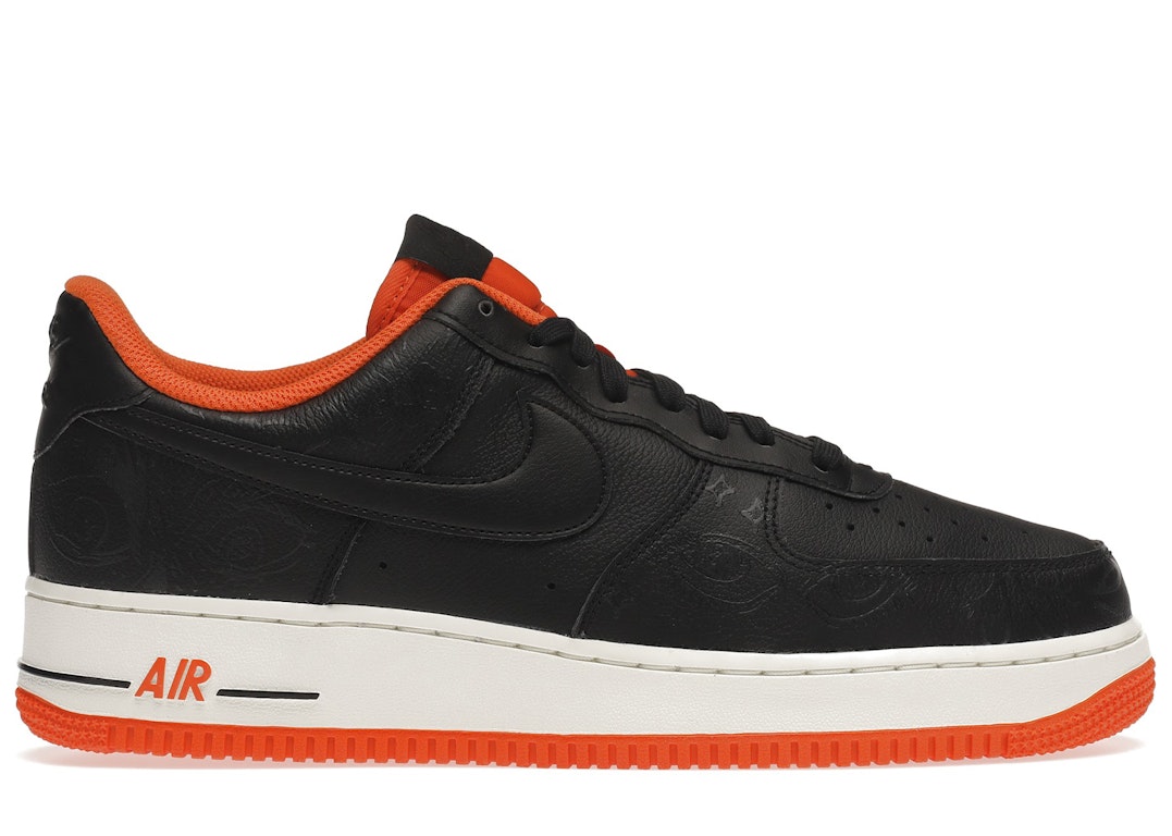Pre-owned Nike Air Force 1 Low '07 Prm Halloween (2021) In Black/black-starfish-sail