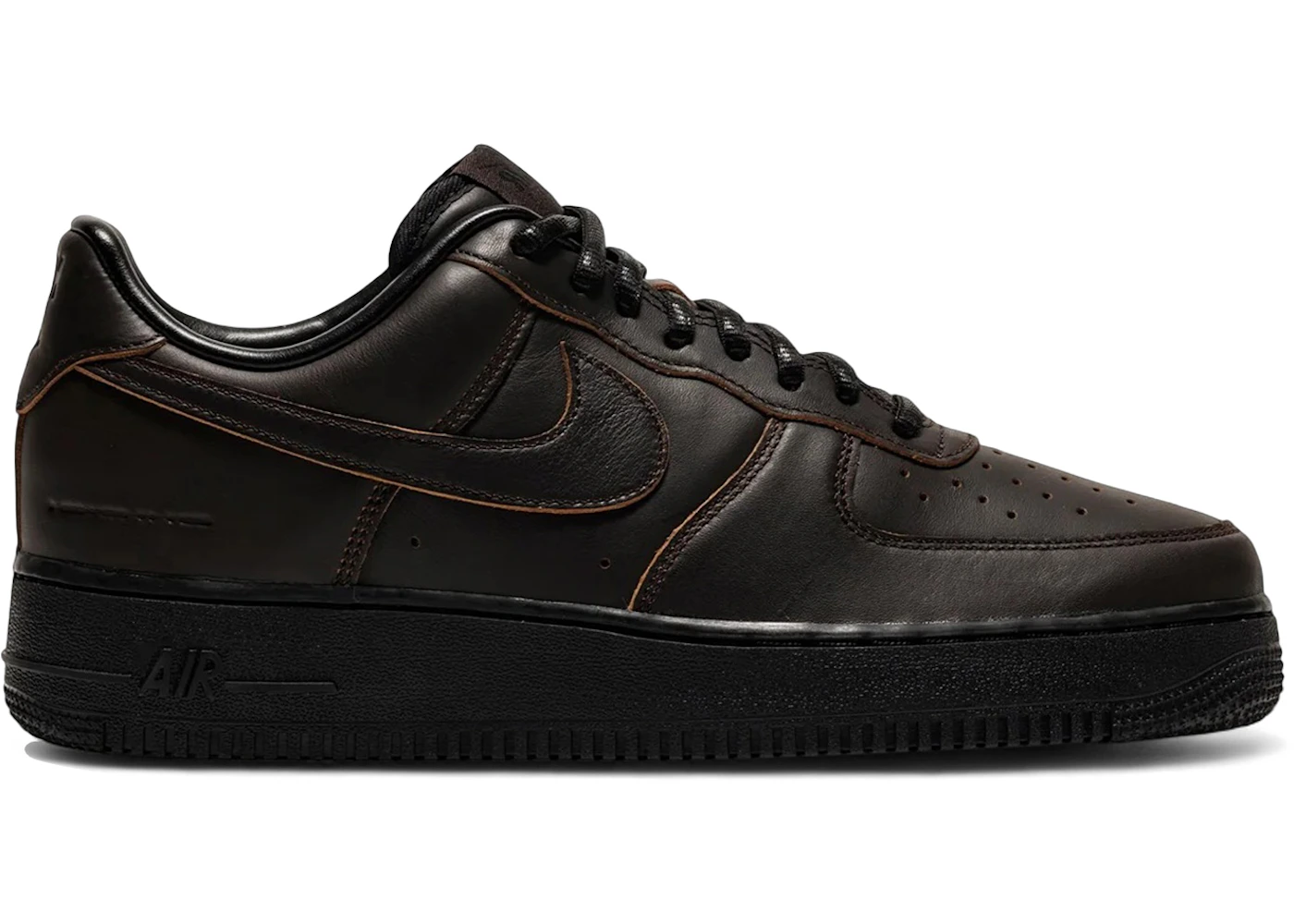 Nike Air Force Low '07 PRM Morse Code Velvet Brown Black Men's