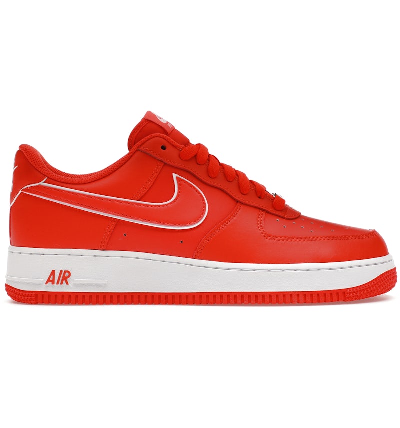 Nike Air Force Low 07 Picante Red White Men's DV0788-600 US