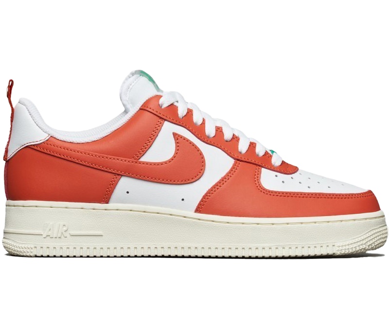 Air force 1 low orange outlet swoosh