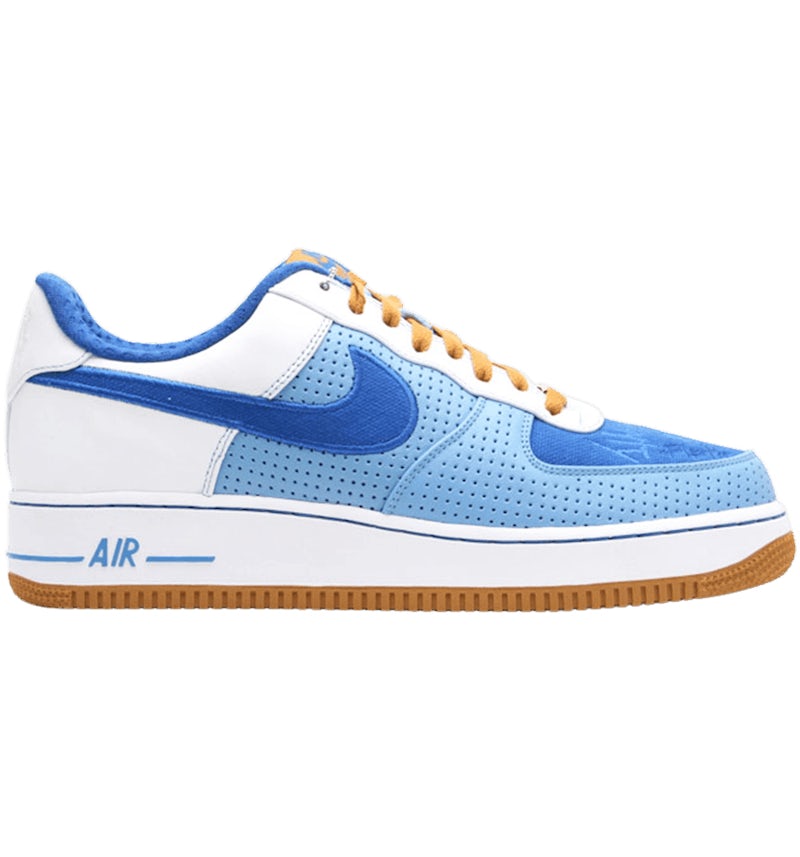 Nike Air Force Low 07 Premium Perforated Light Blue Men's