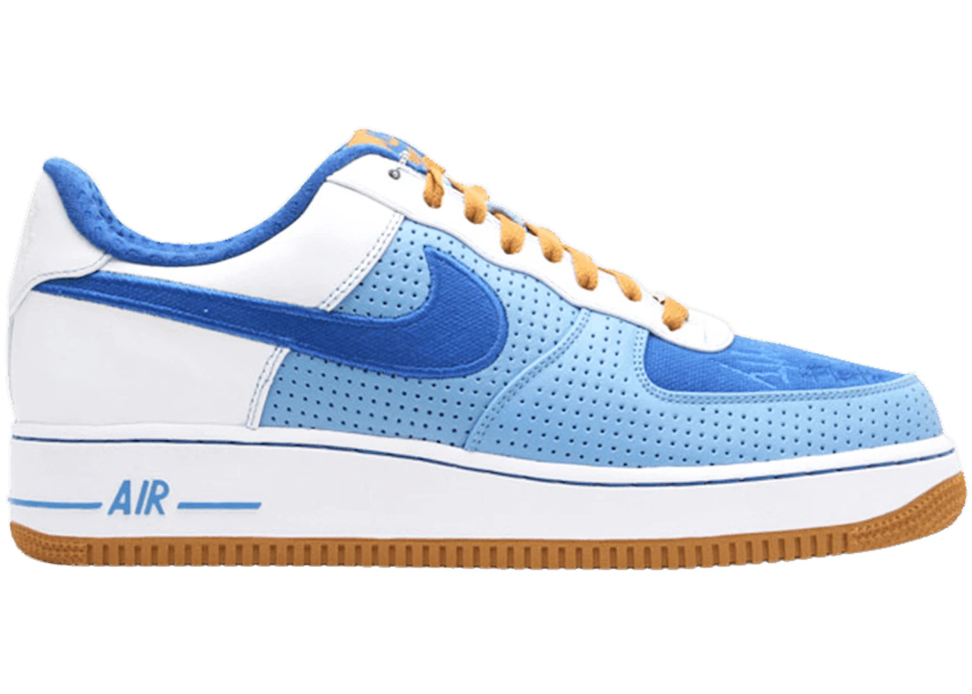 Nike Air Force 1 Low 07 Premium Perforated Light Blue Men's - 315180-441 - US