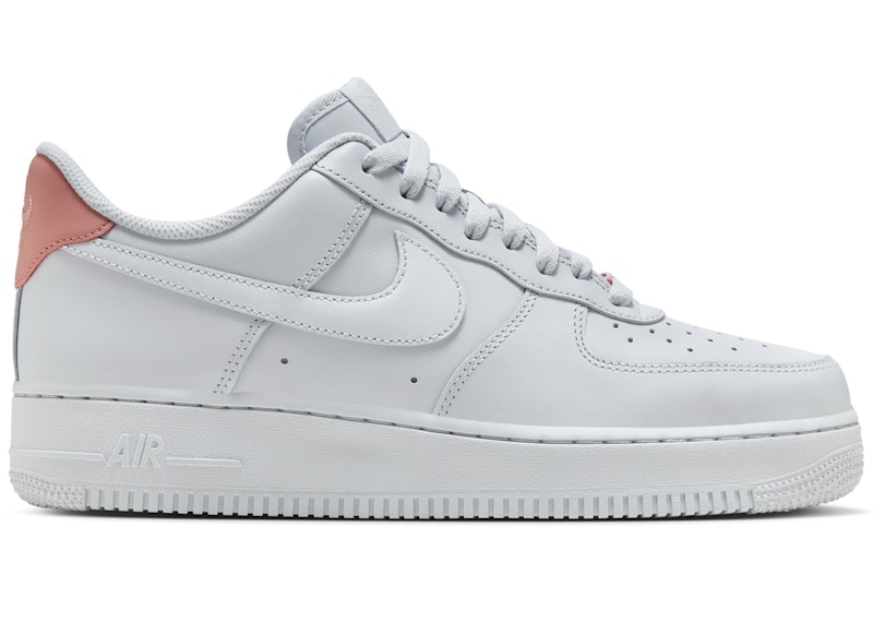 Nike Air Force 1 Low '07 Pure Platinum Red Stardust Men's - HF0729