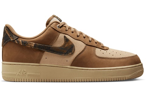 Nike Air Force Low '07 Realtree Rotin Rocky Tan Seal Brown Camo