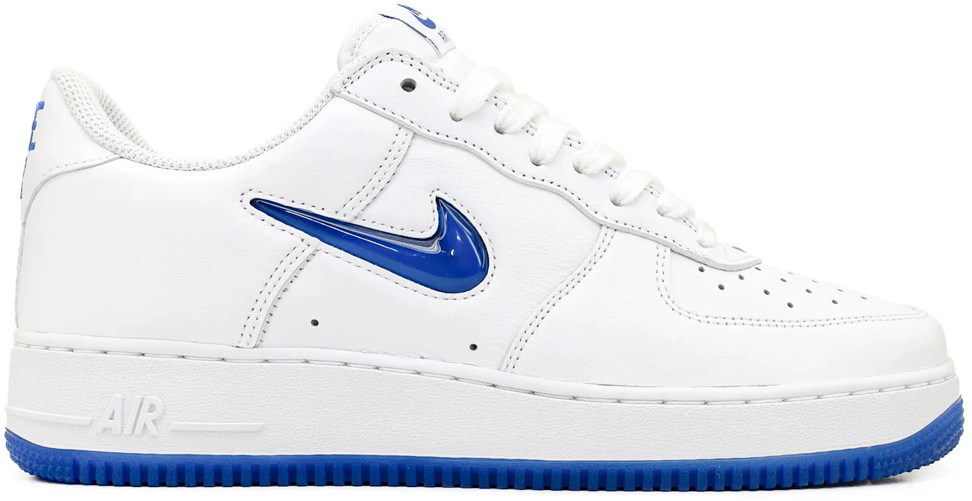 Nike Adds a Jewel Swoosh to the White Royal Air Force 1 Low