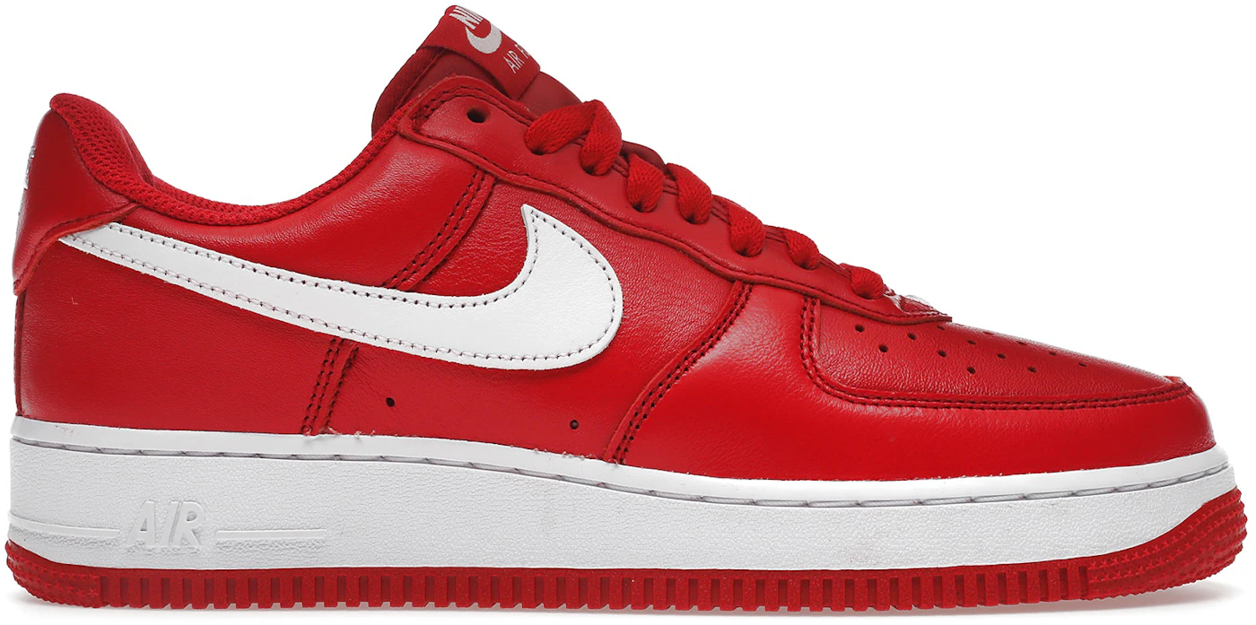 Nike Air Force 1 Low “First Use” Light Stone/Black-Sail-University Red For  Sale