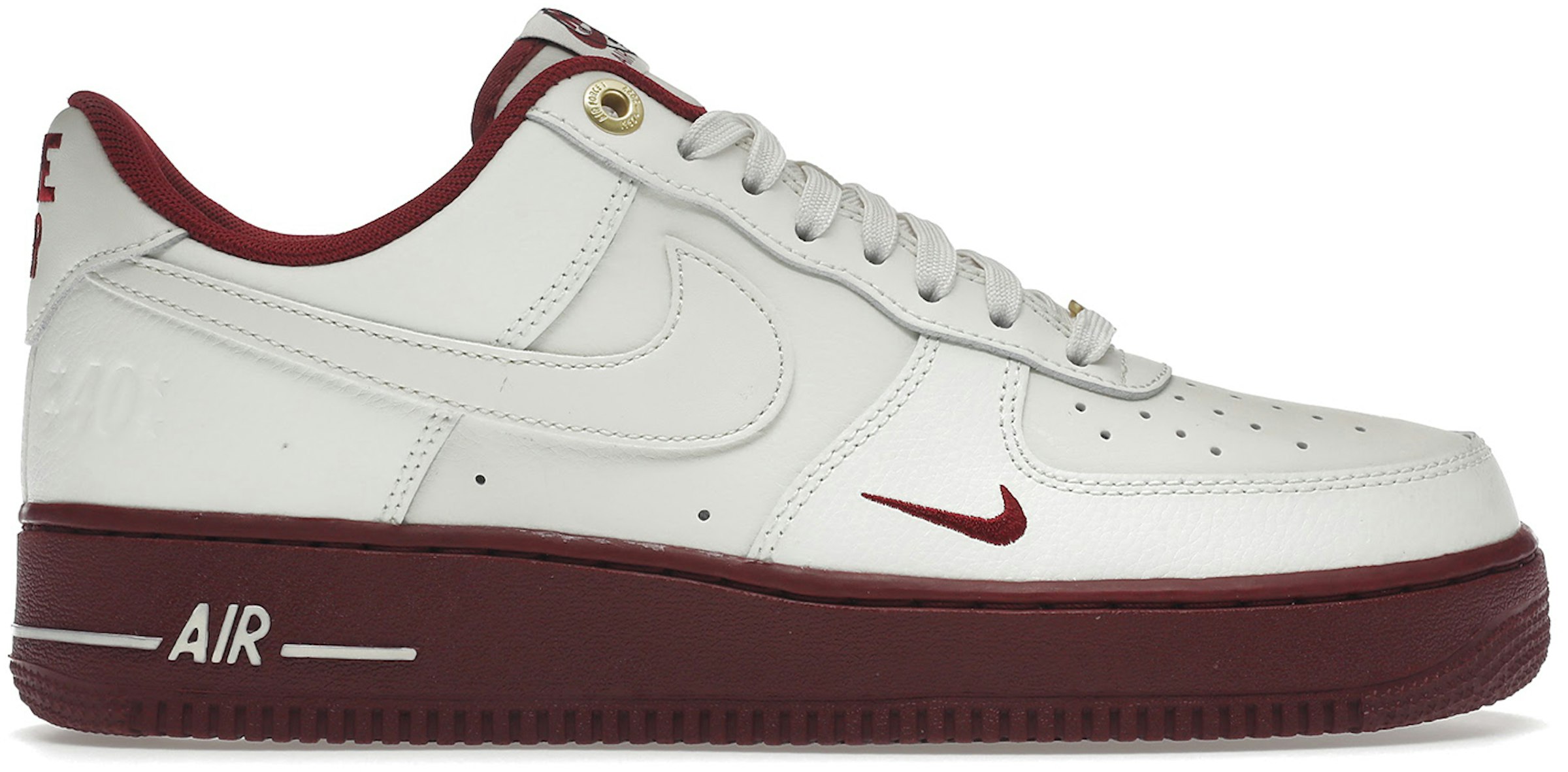 Seguir mano realimentación Nike Air Force 1 Low '07 SE 40th Anniversary Edition Sail Team Red  (Women's) - DQ7582-100 - US