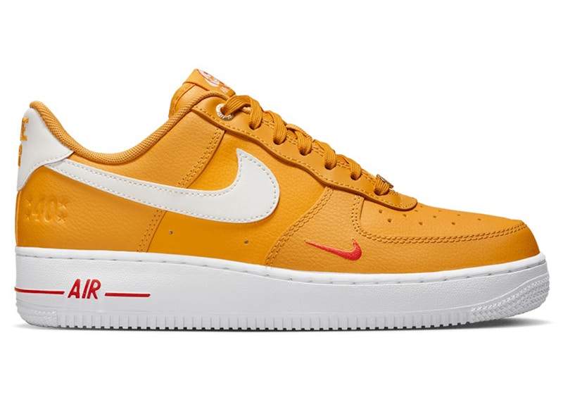 Womens yellow air hot sale force 1