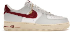 Nike Air Force 1 Low Just Do It Summit White Team Red DV7584-100