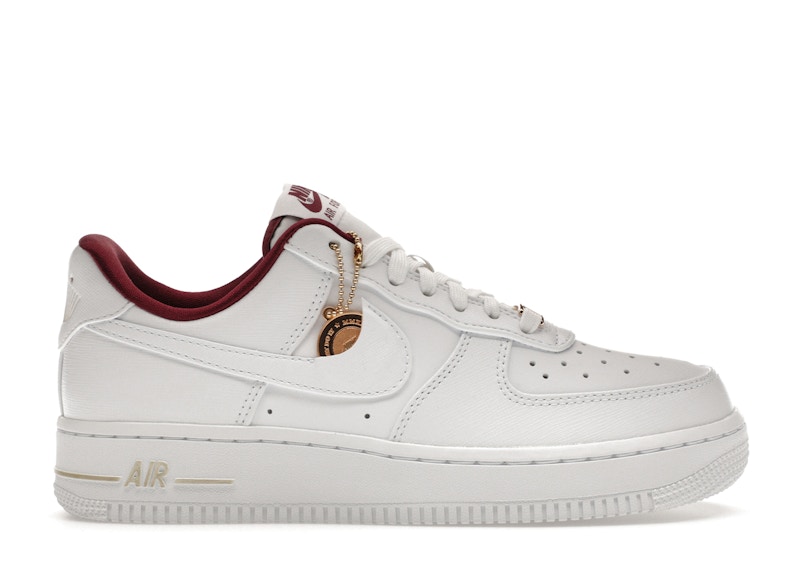 Nike Air Force 1 Low '07 SE Just Do It Summit White Team Red (Women's)