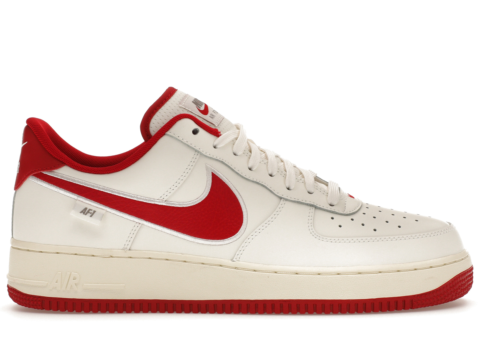 Nike Air Force 1 Low '07 Sail Gym Red
