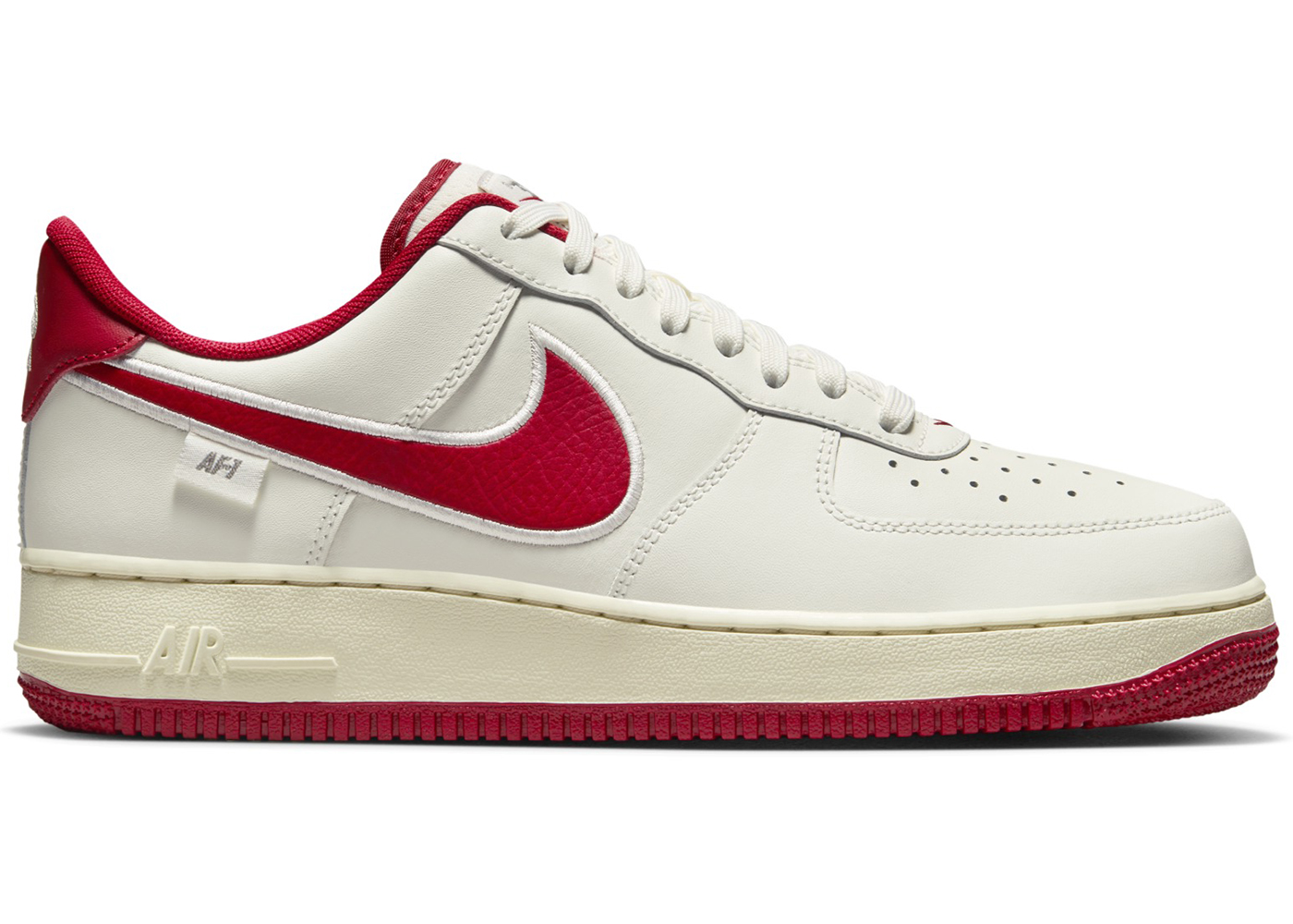 Nike Air Force 1 Low '07 Sail Gym Red