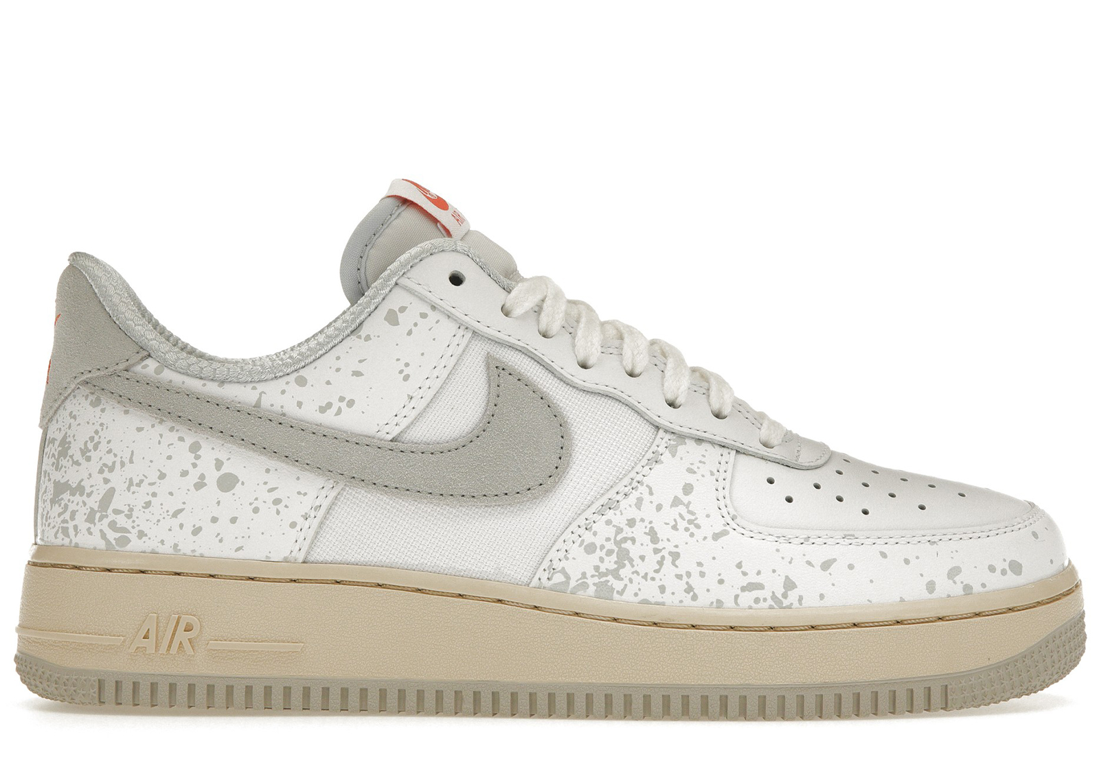 Nike Air Force 1 Low '07 Spray Paint White Pure Platinum Men's 