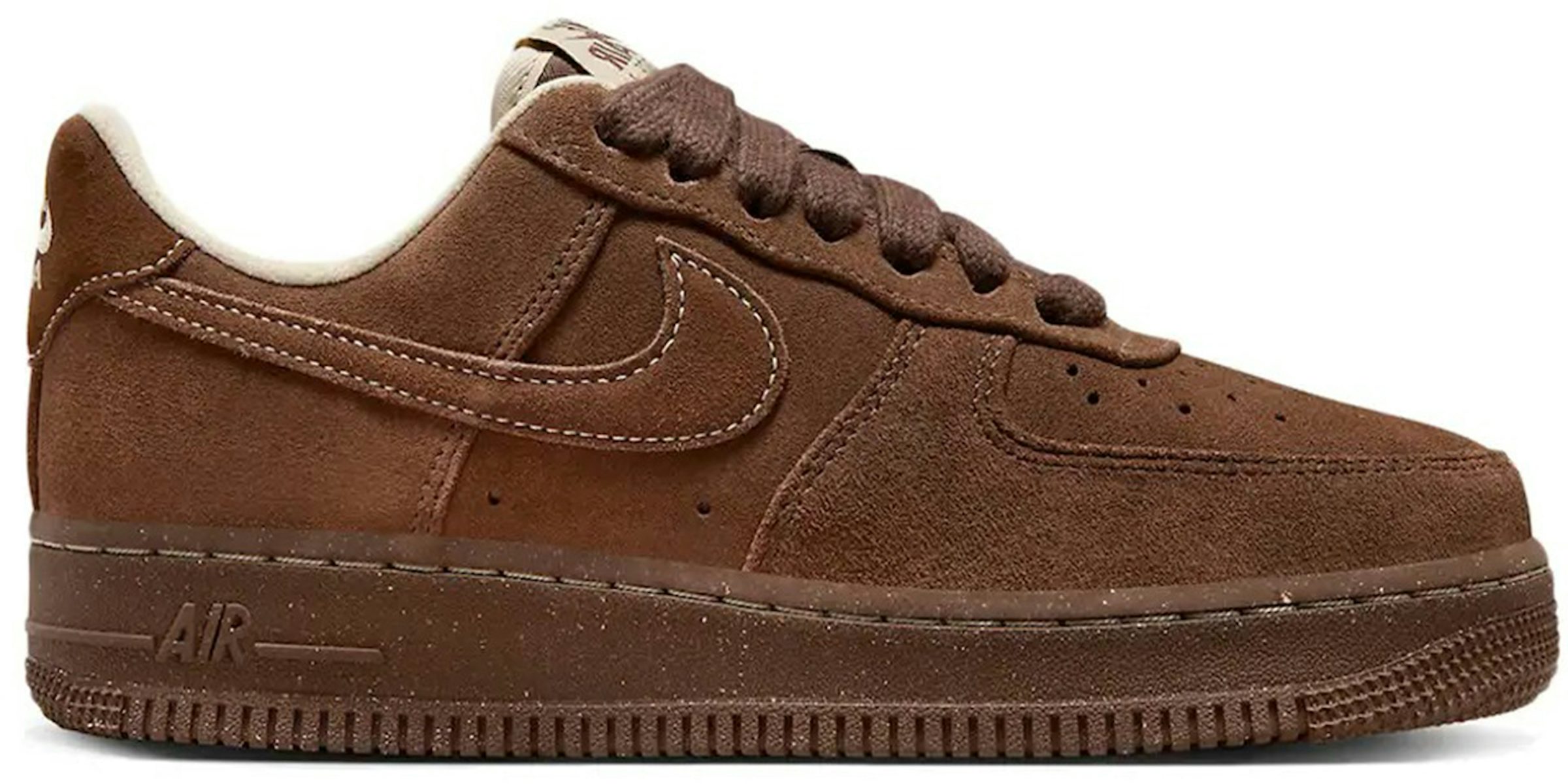 Vintage Nike Air Force 1 '82 2006 Men's Size 8 Brown Leather  Sneakers Walking