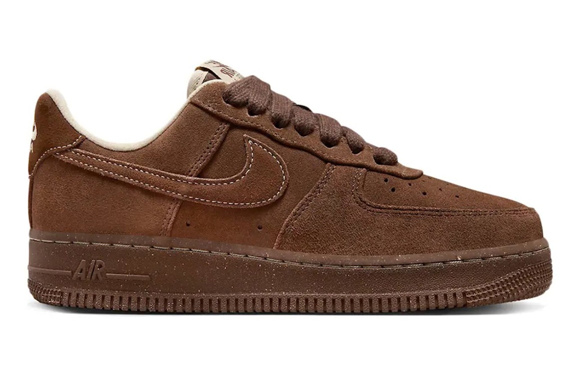 Pre-owned Nike Air Force 1 Low '07 Suede Cacao Wow (women's) In Cacao Wow/cacao Wow/sanddrift