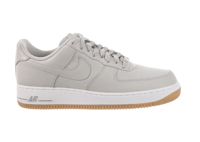 Grey air force 1 clearance gum sole