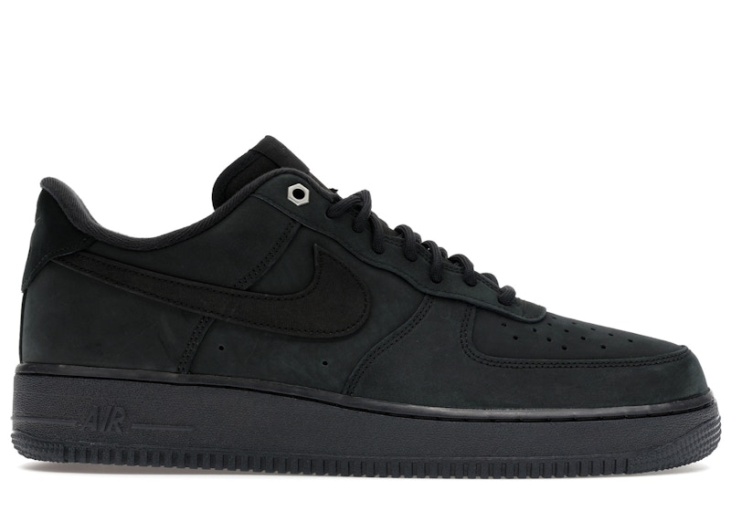 Nike Air Force 1 Low '07 WB Triple Black Nubuck Men's - CJ9179-001
