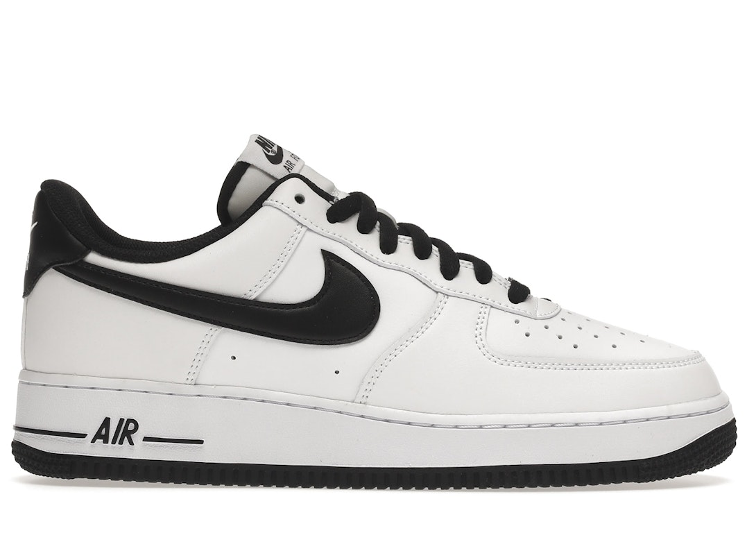 Pre-owned Nike Air Force 1 Low '07 White Black (2022) In White/black-white