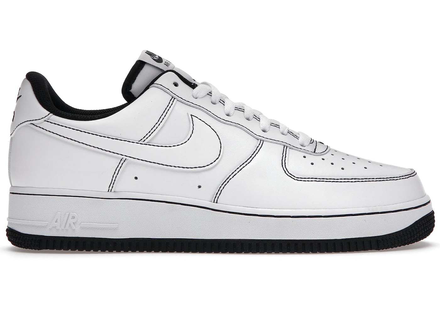 LV x Nike Air Force 1 07 Low Denim Black White Shoes Sneakers - Praise To  Heaven