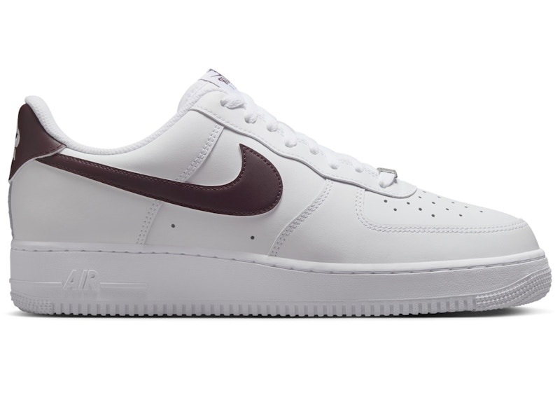 Nike Air Force 1 Low '07 White Burgundy Crush - FJ4146-112