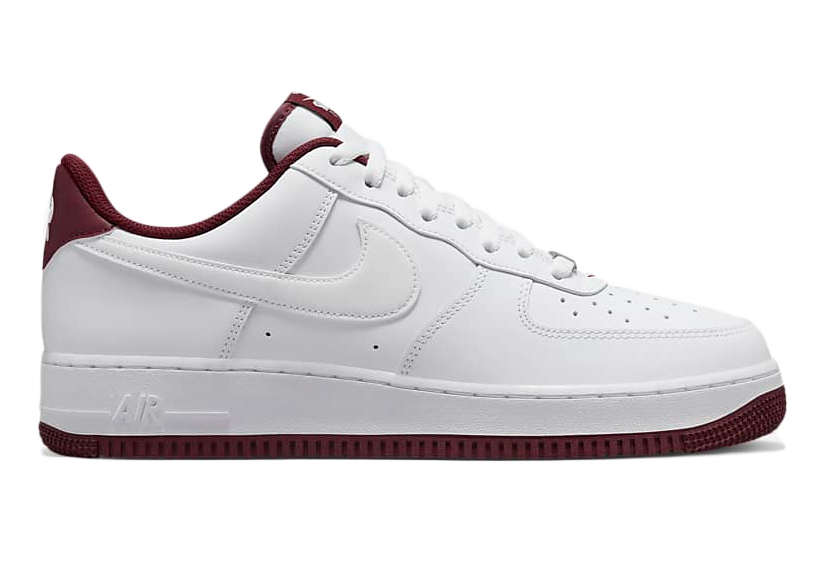 Nike Air Force 1 Low '07 White Dark Beetroot Men's - DH7561-106 - US