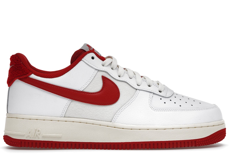 Nike air force 1 '07 m 2025 - white/gym red