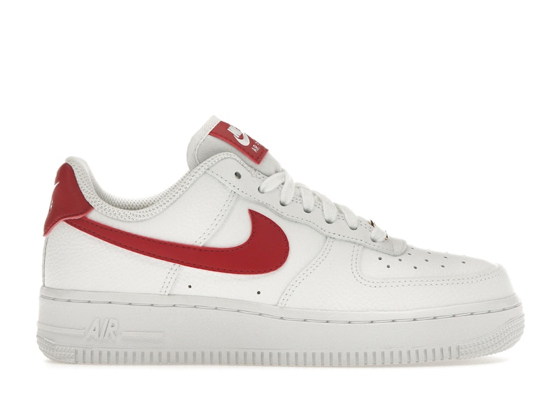 Nike Air Force 1 Low 07 White Gym Red Women s AH0287 110 US