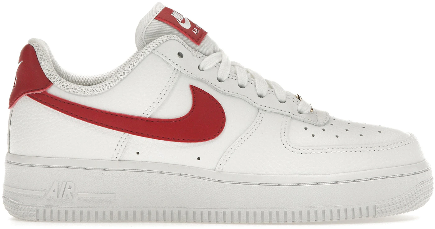 Nike Air Force 1 Low '07 White Gym Red (Women's) - AH0287-110 - US