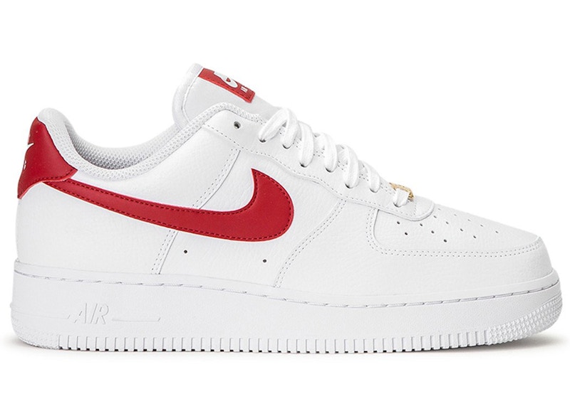 nike air force 1 07 white gym red