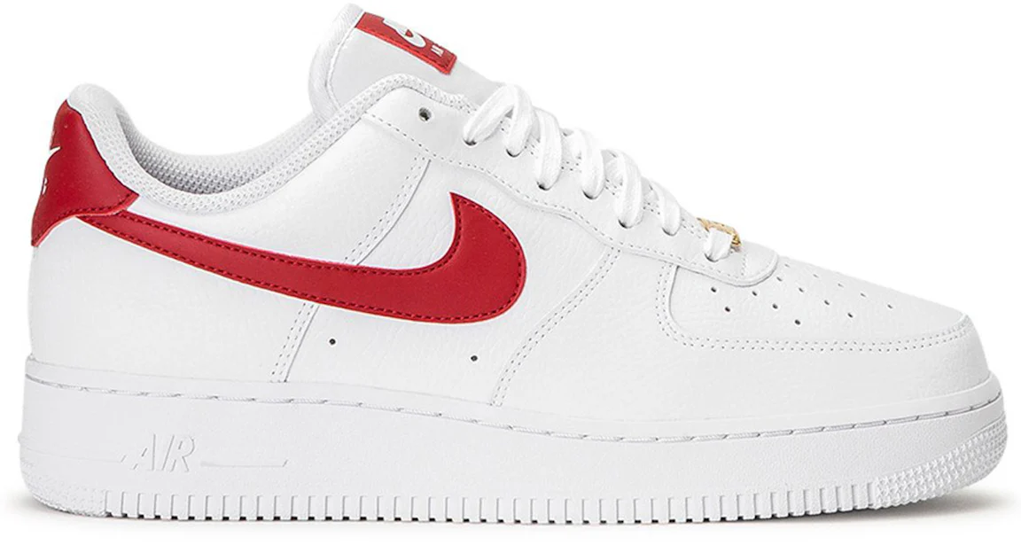 Nike Air Force 1 Low '07 White Gym Red (Women's) - AH0287-110 - US