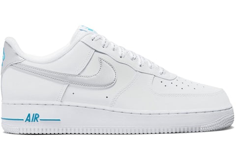Nike Air Force Low '07 White Laser Blue Men's DR0142-100 US