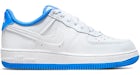 Nike Air Force 1 Low '07 Blanco Light Photo Azul (para preescolares)