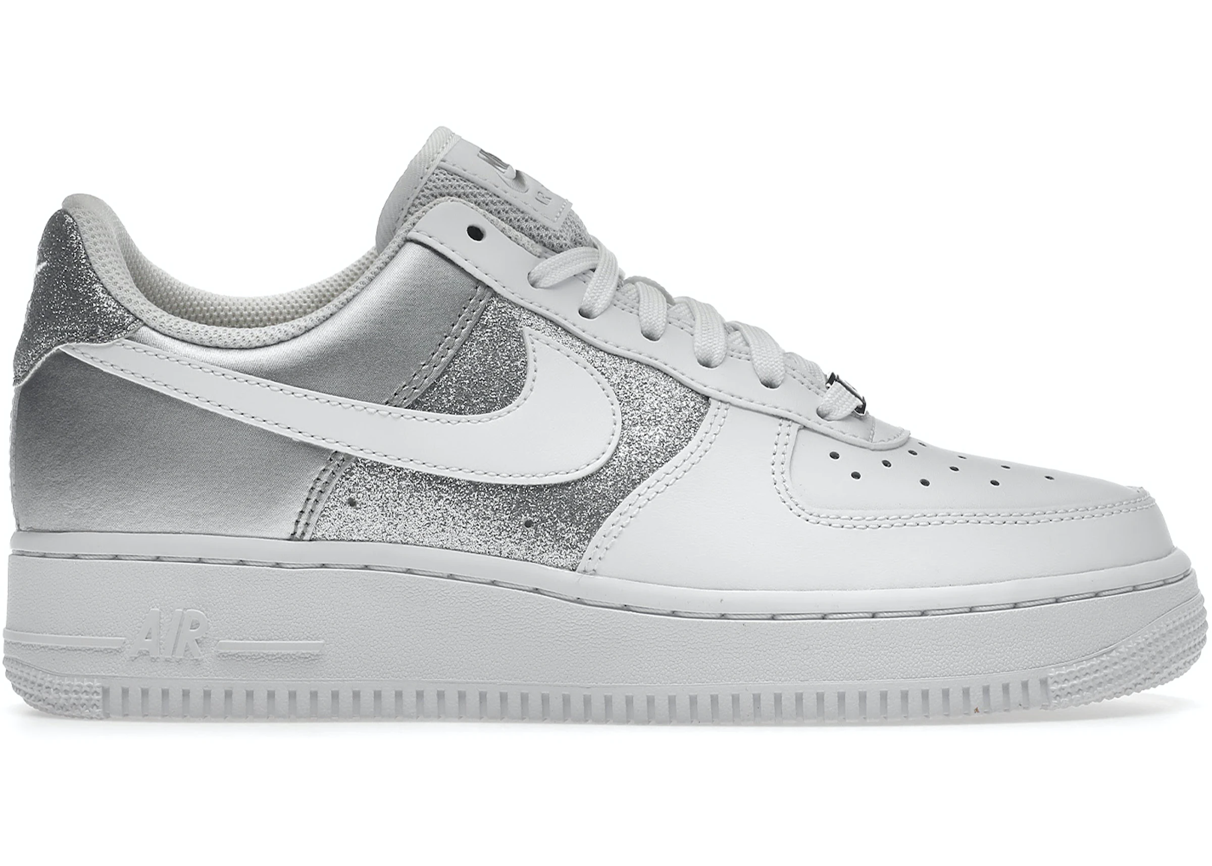 Nike Air Force 1 Low 07 White Silver (Women's) - DD6629-100 - US