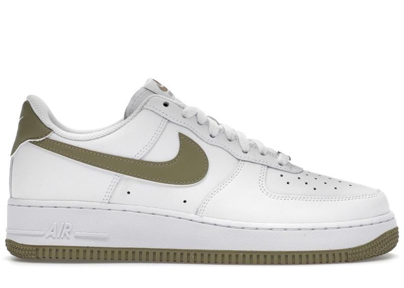 Nike Air Force 1 Low '07 White Neutral Olive Men's - FJ4146-110 - US