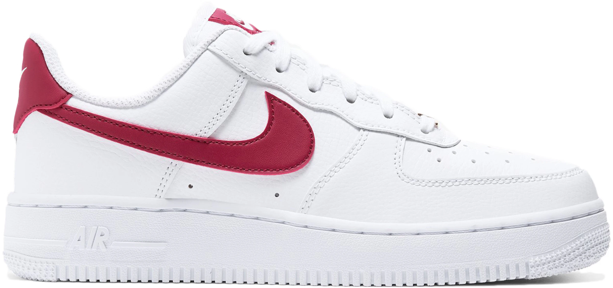 Air Force 1 White Noble Red (Women's) - 315115-154 -