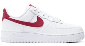 Nike Air Force 1 Low '07 White Noble Red (W)