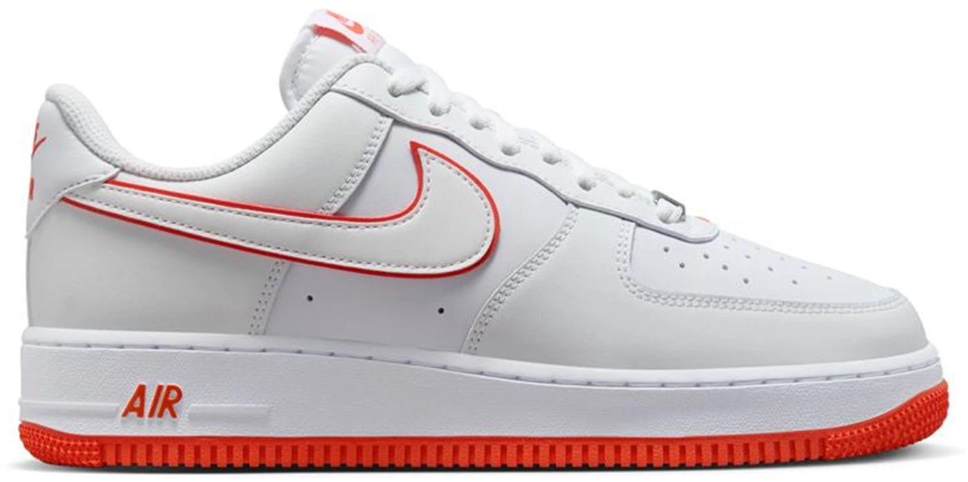 Nike Air Force 1 Low '07 White Picante Red Men's - DV0788-102 - US