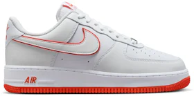 Nike Air Force 1 Low '07 White Picante Red