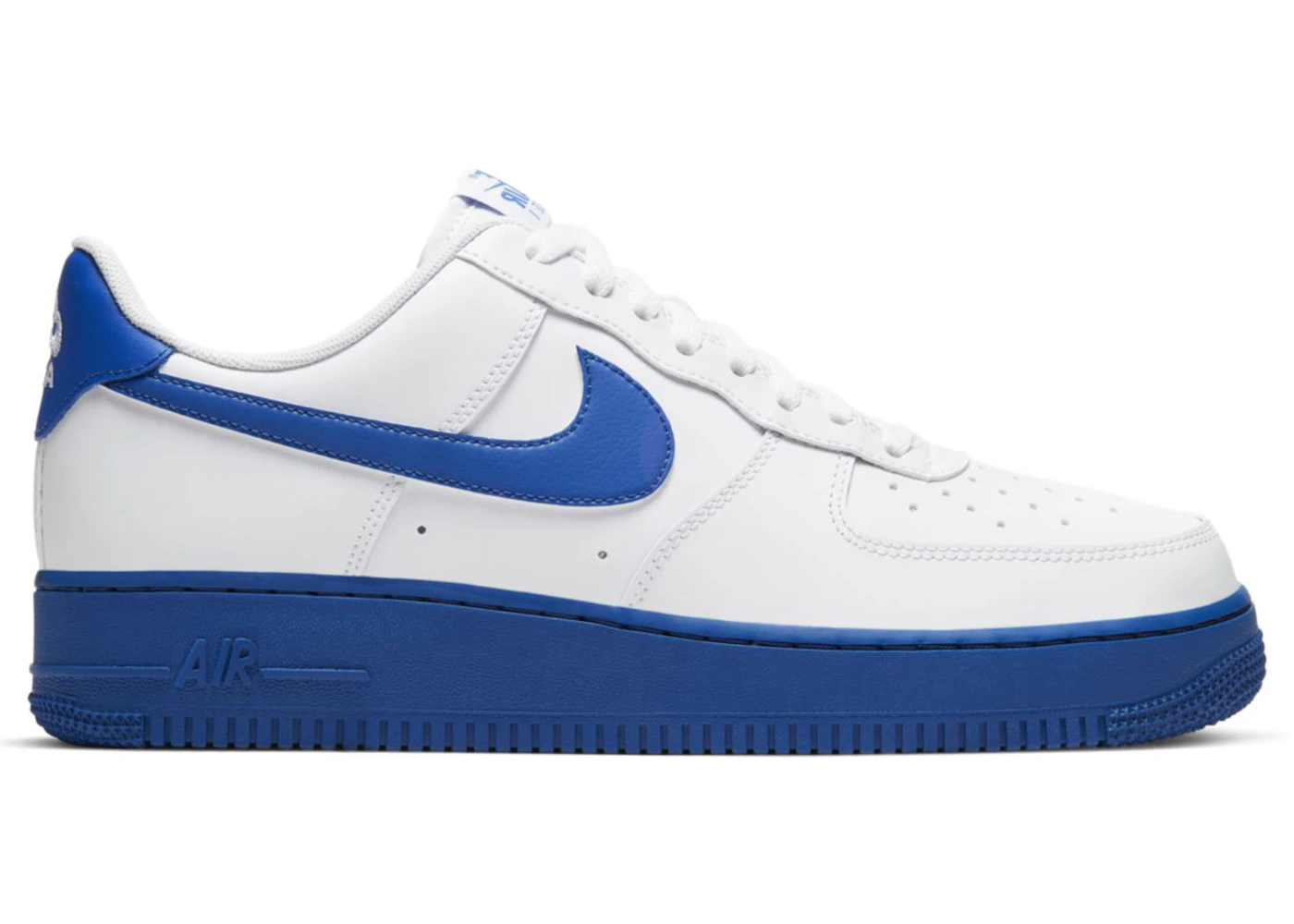 Nike Air Force Low 07 White Royal Men's CK7663-103 US