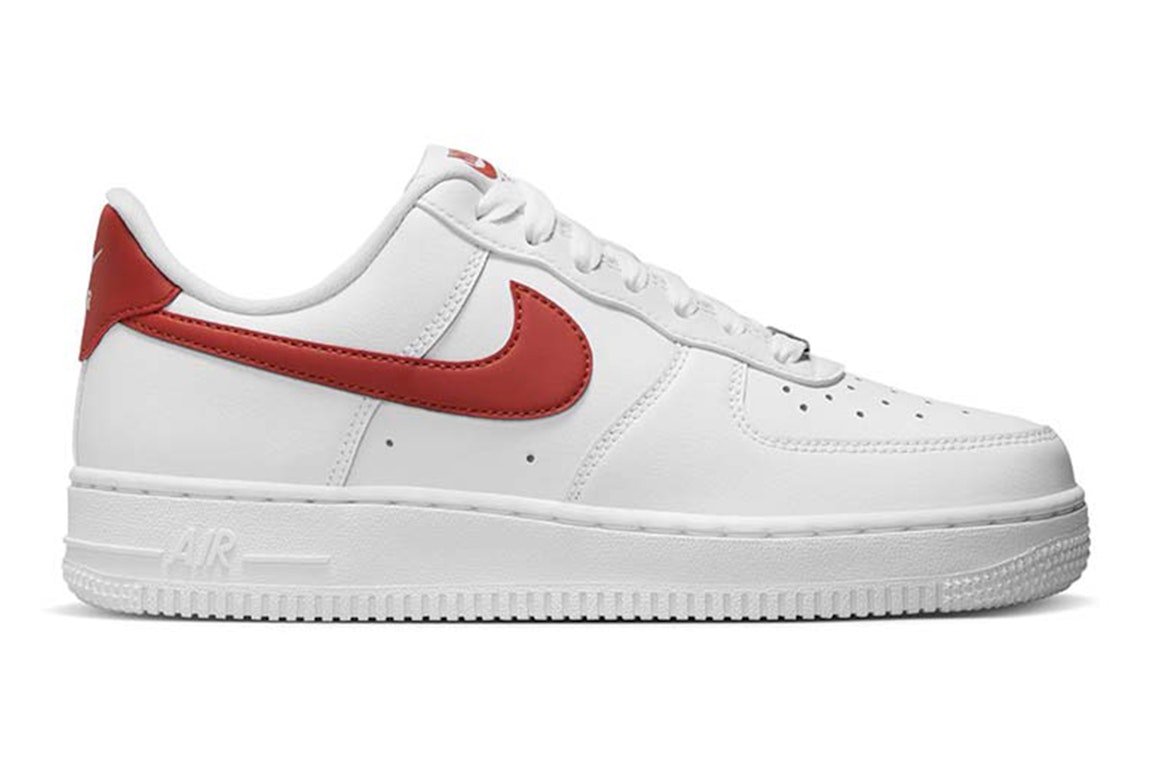 Pre-owned Nike Air Force 1 Low '07 White Rugged Orange (women's) In White/rugged Orange