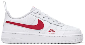 Nike Air Force 1 Low 07 White University Red (GS)