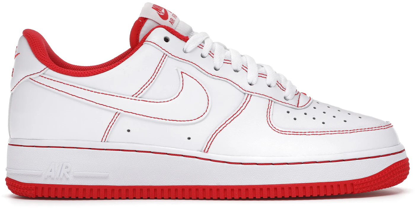 Nike Air Force 1 '07 LV8 White/University Red