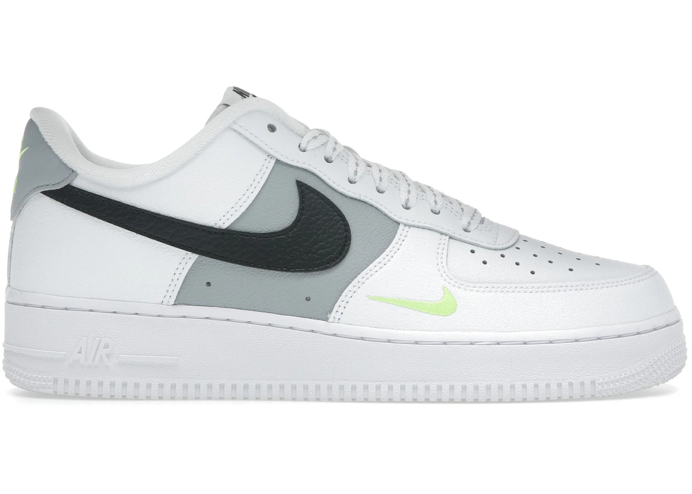 Nike Air Force Low '07 White Volt Wolf Grey Men's FQ2204-100 US