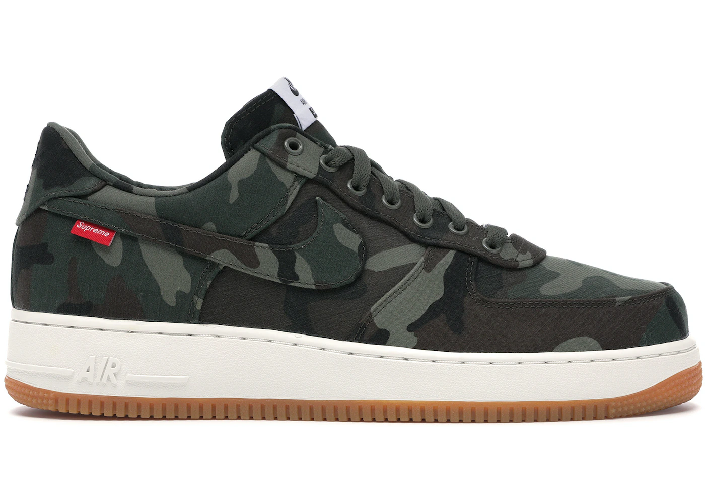 alcohol Fanático Catastrófico Nike Air Force 1 Low Supreme Camouflage Men's - 573488-330 - US