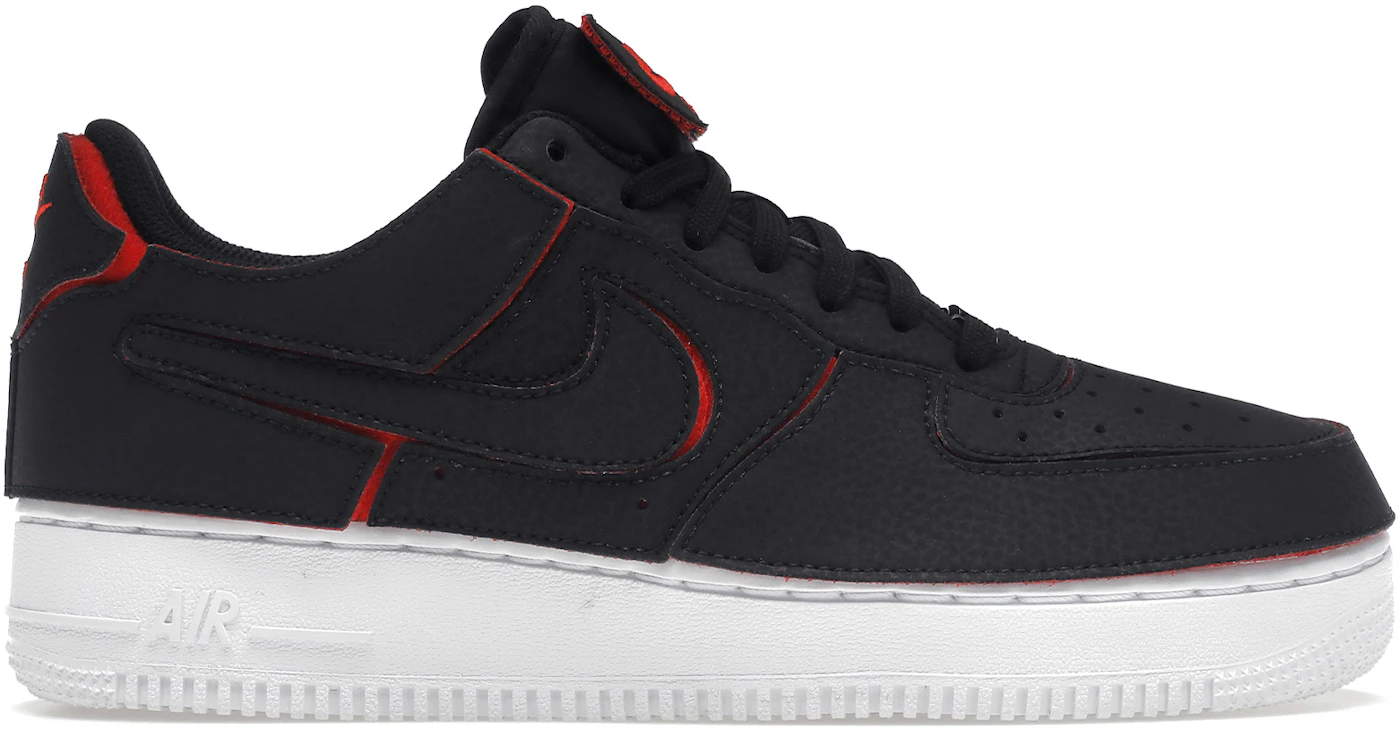 Nike Air Force 1 Black History Month Baby Toddler Shoes Dark Smoke  Grey-Track Red cv2416-001 