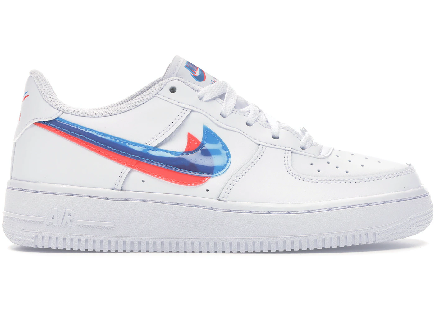 Typically to call refresh Nike Air Force 1 Low 3D Glasses (GS) - BV2551-100 - US