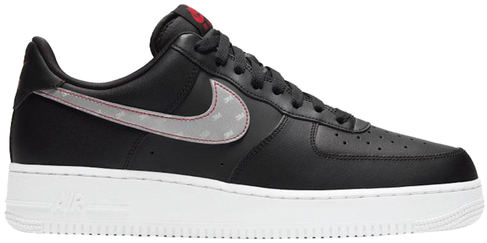 Nike Air Force 1 Low 3M Swoosh Black - CT2296-001