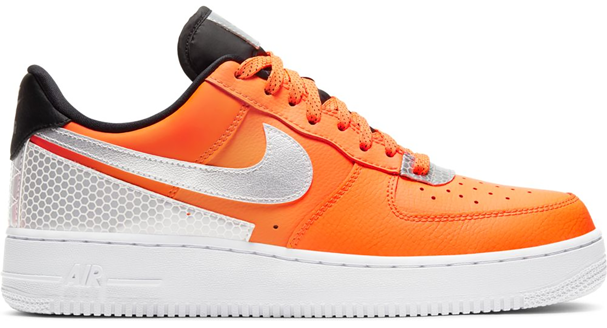 nike air force with orange tick